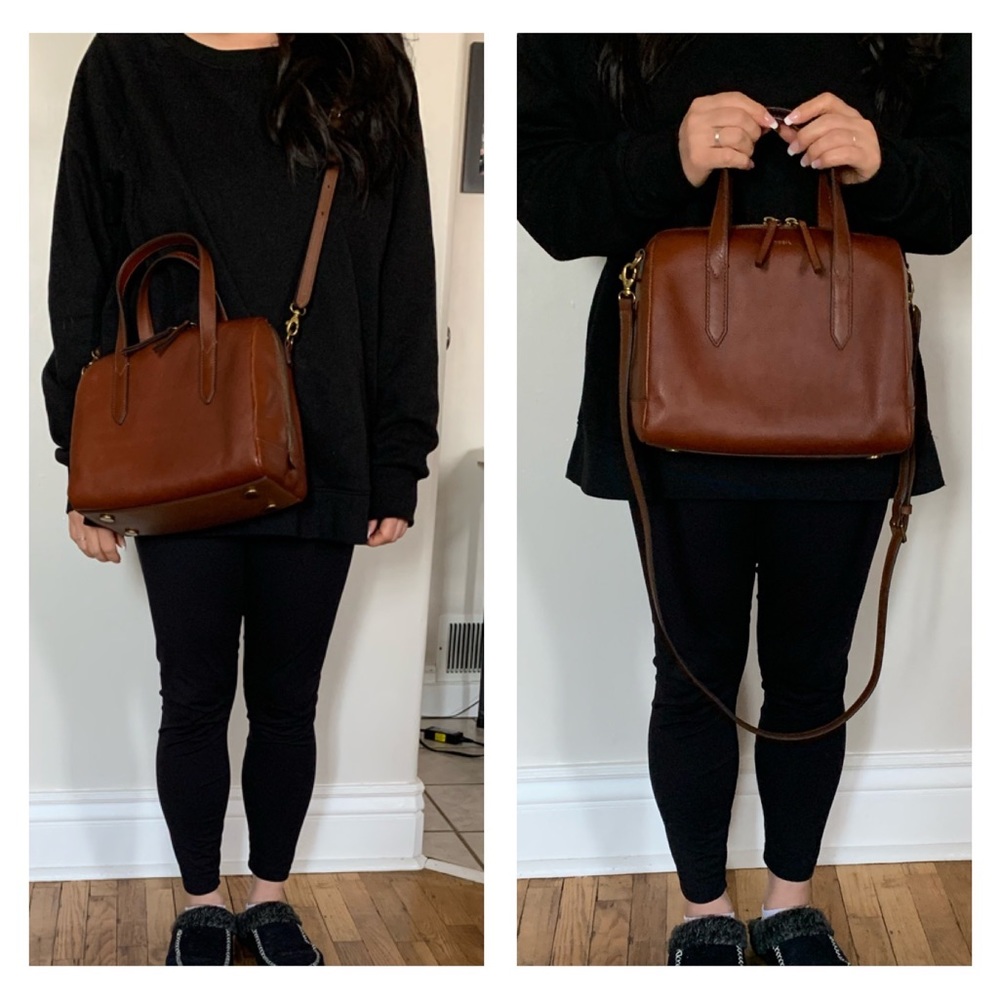 Fossil Outlet Sydney Satchel - Brown